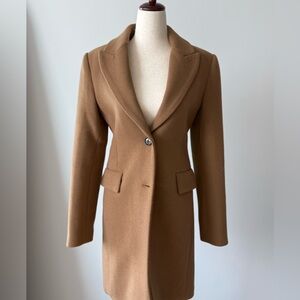 Women’s Wool Tan Trench Coat